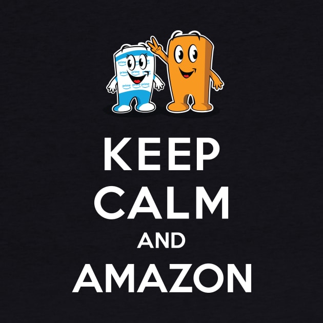 Keep Calm and Amazon with Packy and Jiffy by chrayk57